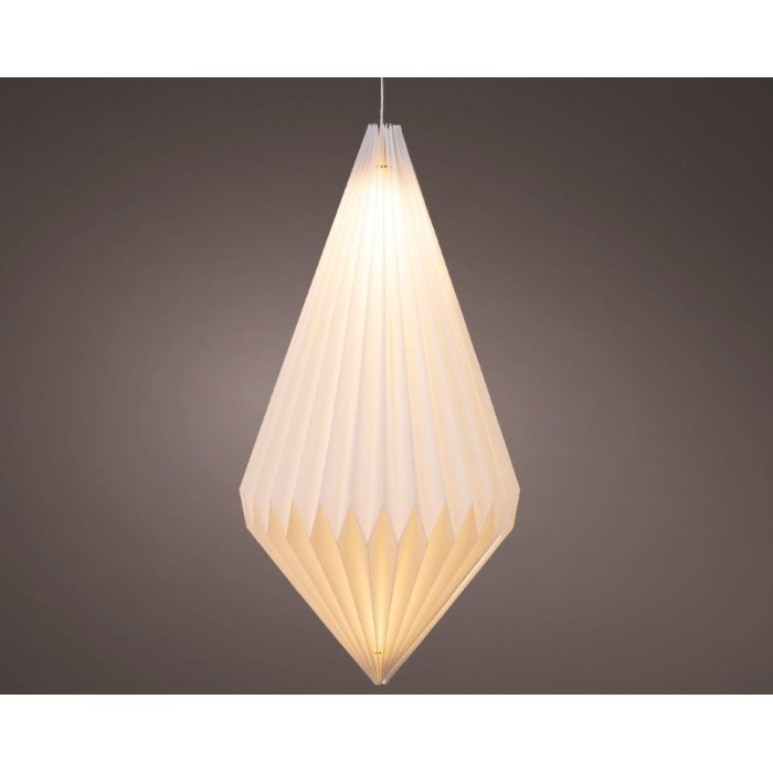 ORNAMENTO CARTA LED H.60CM.